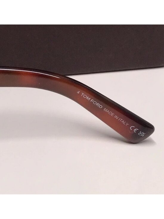 New Authentic Tom Ford Women\'s Gradient Brown Sunglasses TF1117 53p main image 5